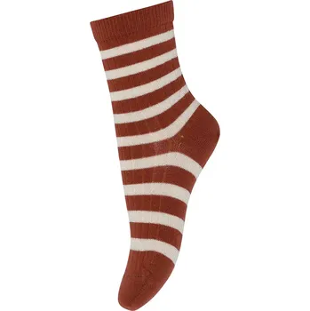 mpDenmark dětské pruhované merino ponožky