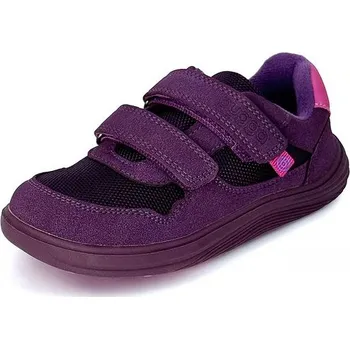 Dívčí tenisky Dívčí celoroční barefoot tenisky Bugga SAFI Dark Purple B00201-06 - 32