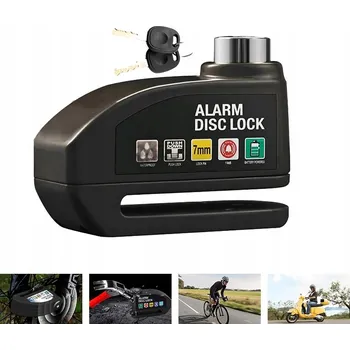 Zámek na kolo Zámek jízdního kola s alarmem a proti krádeži pro elektrokola