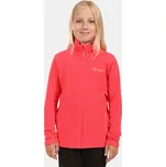 Dětská fleece mikina KILPI GLAMER-J ZJ0203KI RŮŽOVÁ 146