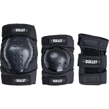 Sada chráničů Bullet - Triple Pad Set Black -Sada chráničů pro dospělé Velikost: M