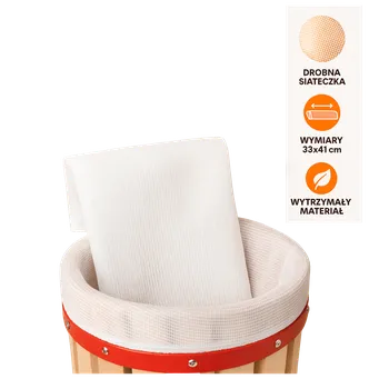 Lis na ovoce Filtrační rouška k lisům na ovoce 6l 5078 |Bílá