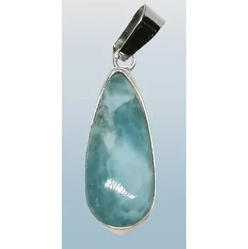 Přívěsek Larimar přívěsek kapka 2,5 cm (ch. ocel)