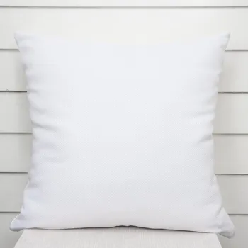 Povlak na dekorativní polštářek Dekorační povlak na polštář Monako PM-126 Drobný nopkový vzor bílý 50 x 60 cm