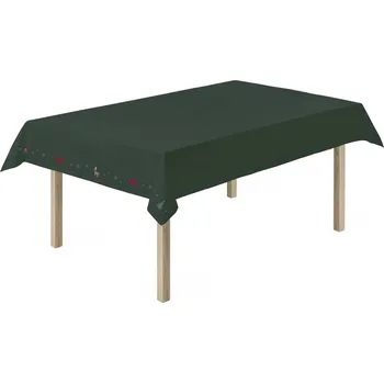 ubrus JUNA Vyšívaný ubrus Christmas Fable Green 270 × 150 cm