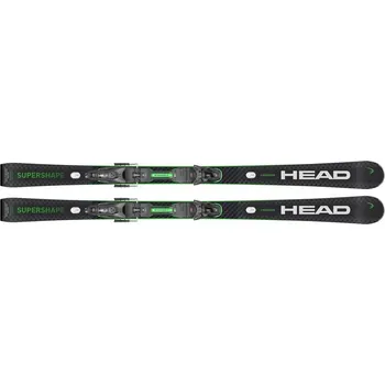 Sjezdové lyže Lyže Head Supershape e-Magnum SW BB-PR bk/ge + Vázání PROTECTOR PR 13 - 156