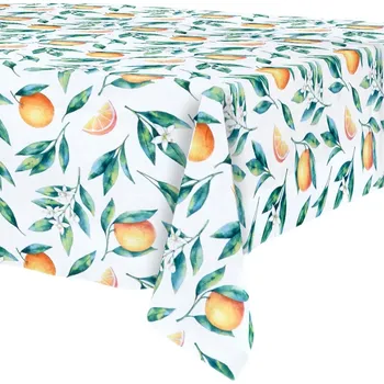 ubrus Voděodolný a nešpinivý ubrus s motivem pomerančů 180 × 130 cm