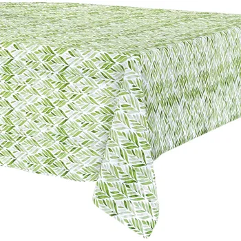 ubrus Voděodolný a nešpinivý ubrus s listovým vzorem 180 × 130 cm