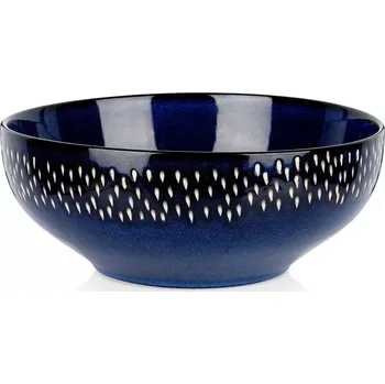 Keramická salátová mísa 25 cm, 2,8 l, tmavě modrá
