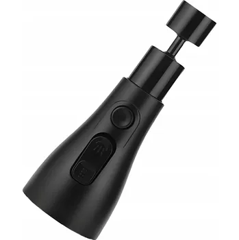 Vodovodní baterie PRODLUŽOVACÍ NÁSTAVEC NA KOHOUTEK BATERIE PERLÁTOR ČERNÝ UNIVERZÁLNÍ 3 REŽIMY