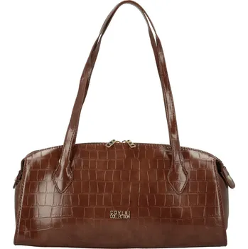 Kabelka Dámská kabelka na rameno hnědá - Coveri Krisia hnědá