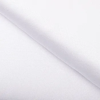 Dekorační látka Monako PM-126 Drobný nopkový vzor bílý - šířka 320 cm