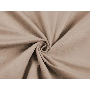 Potahová látka/imitace broušené kůže Alcantara ALC-006 Béžová - šířka 145 cm