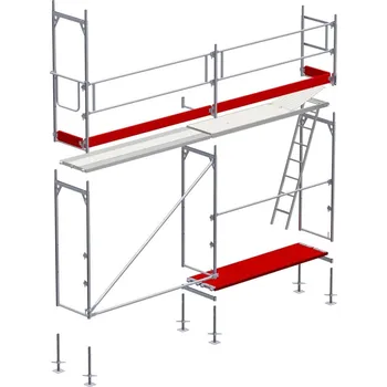 Lešení Sada fasádního lešení 127 m2