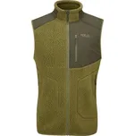 Rab Outpost Vest, Chlorite Green - pánská fleecová vesta L + Doprava zdarma