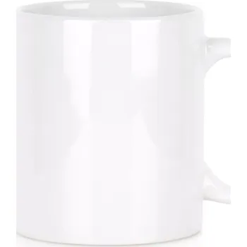 Bílý keramický hrnek 330 ml