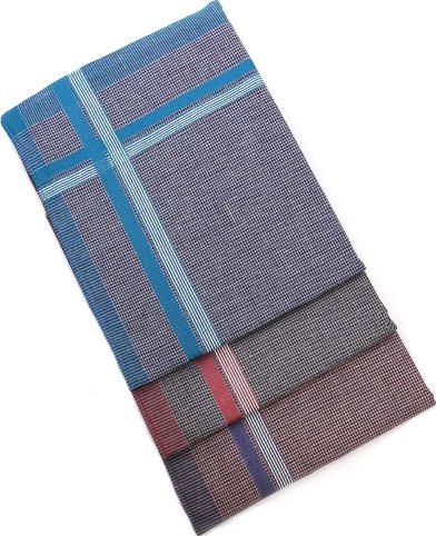 ETEX Pánský kapesník M12 tmavý (6 ks)