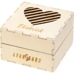 Avantgard Dřevěná dárková krabička Dědeček, 923-3725, Přírodní dřevo