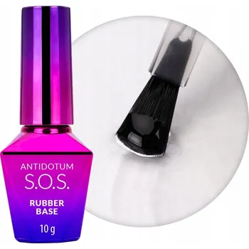 Kaučuková báze pro pružné nehty, manikúru, pedikúru a upevnění ozdob - S