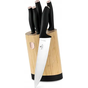 Kuchyňský nůž Sada nožů v bloku Berlinger Haus Black Rose, 5 ks