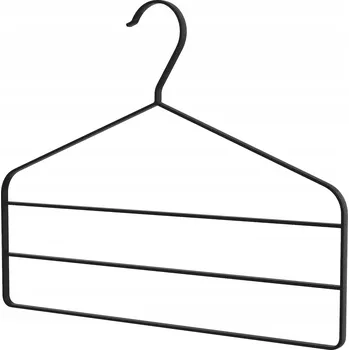 Věšák Šatní ramínko kovový IKEA černý