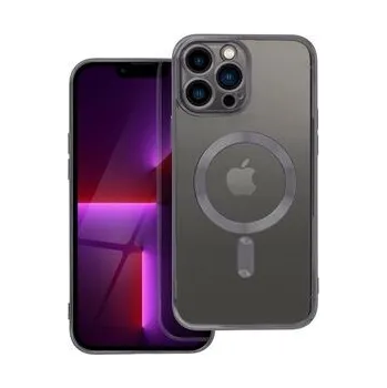 Pouzdro na mobilní telefon Kryt ELECTRO MAG COVER kompatibilní s MagSafe pro IPHONE 13 Pro Max černý - OEM + zdarma možnost vyzkoušet a vrátit zboží do 30 dní