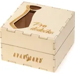 Avantgard Dřevěná dárková krabička Pro dědečka, 923-3719, Přírodní dřevo