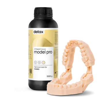 Filament Detax Freeprint dx model pro Resin - 1 kg / Šedá