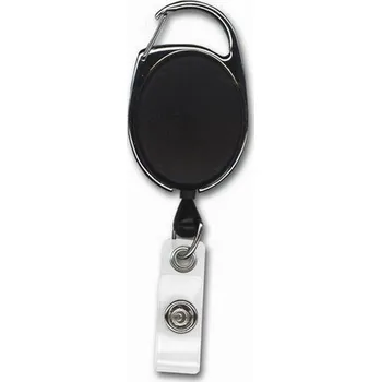 Klíčenka JoJo s výsuvným kabelem (černá) - KUK-101BL