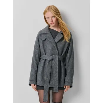 Dámský kabát Kabát se stojáčkem - XL - House - tmavošedý - 180EW-90M
