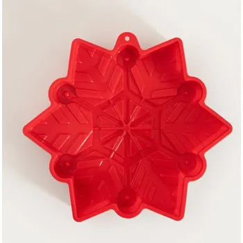 Vykrajovátko Silikonová forma | ARDE | ve tvaru sněhové vločky | 27x20 cm | 762048