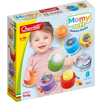 ostatní stavebnice Quercetti | Momy Soft Sensory Blocks