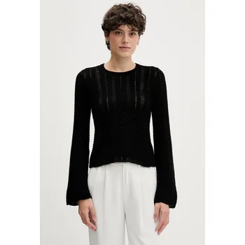 Dámský svetr Bavlněný svetr Sisley dámský, černá barva, 1494M106O 99X, vel. L