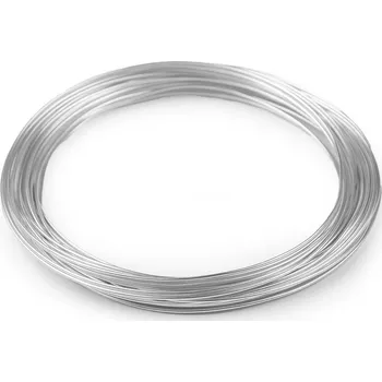 Věnec Drát hliníkový Ø1,8 mm Varianta: 1 stříbrná, Balení: 1 ks