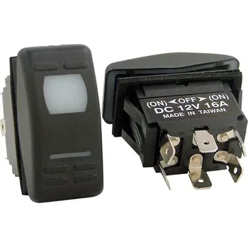 vypínač Voděodolné tlačítko s LED podsvícením ON/OFF (3 vývody)