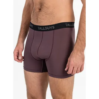 Boxerky Pánské boxerky TallGuys | Aubergine Velikost: L