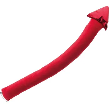 Karnevalový doplněk Ocas čert červený 30cm