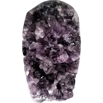 Přírodní kámen Ametystová geoda v AA kvalitě 2,45 kg (chalcedonová linka)