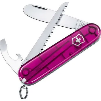 Multifunkční nůž Victorinox 0.2373.T5 My First multifunkční nůž pro děti, transparentní růžová, 9 funkcí