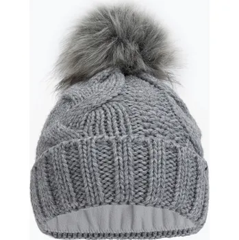 Čepice Dámská zimní čepice 4F šedá H4Z22-CAD010