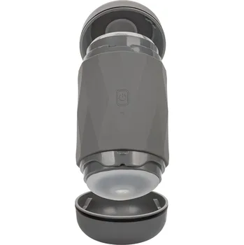 CalExotics Milk Master Vibro Squeeze Stroker - Black