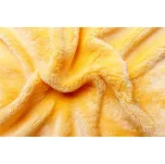 SVITAP sleep well Prostěradlo mikroflanel žluté 90x200x20 cm