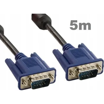 Video kabel 014 MONITOROVÝ KABEL D-SUB M/M HD VGA SVGA 5m