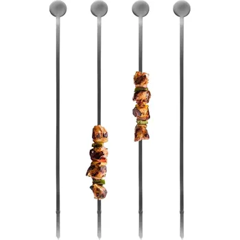 Příslušenství pro gril Ocelové špízy na šašlik 37 cm, 4 ks