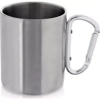 ORION Hrnek dvoustěnný+ karabina nerez 350 ml