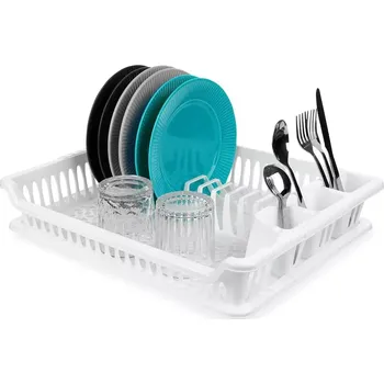 Odkapávač na nádobí ORION Odkapávač UH VIO luxury 2 díly BÍLÁ