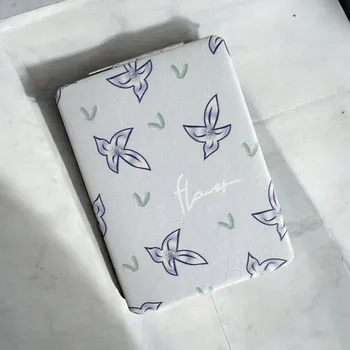 Kosmetické zrcátko Elegantní Skládací Oboustranné Kapesní Zrcátko do Kosmetické Taštičky