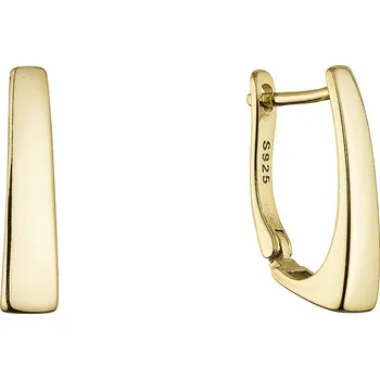 Náušnice Pozlacené stříbrné náušnice 61106