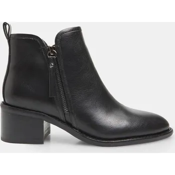 Dámská zimní obuv Baťa dámská kotníková obuv na podpatku černé, vel. 38