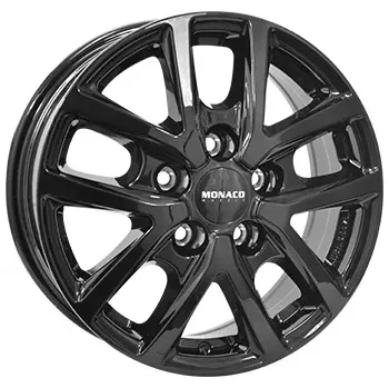 Alu kolo Alu kola MONACO WHEELS CL2T, 16x6.5 5x118 ET66, černá lesklá (zátěžová)